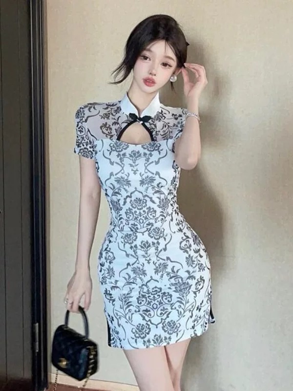 Calabasas qipao dress Q207 images